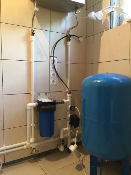 Ремонт гидроаккумулятора для водоснабжения частного дома мастер