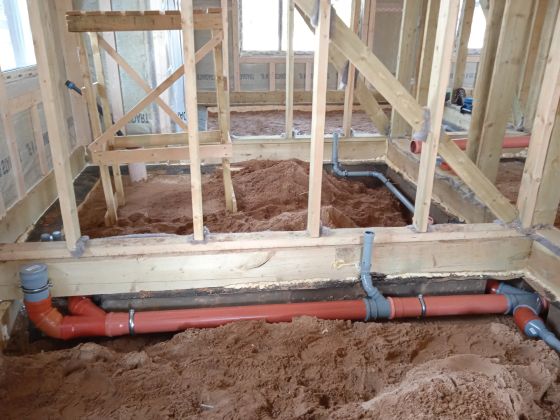 Монтаж канализационных труб