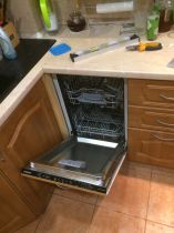 Подключение встраиваемой посудомоечной машины с доработками коммуникаций