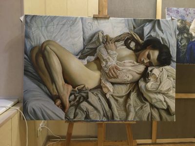 моя копия с картины Моршенникова Сергея. 