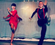Артисты театра Русского кабаре «Богема» на спектакле «Танго безумного времени»