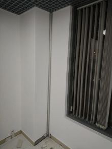 Монтаж, поклейка и пайка, светодиодной ленты RGBW 5050. В ТЦ Таганский пассаж ( фитнес центр).