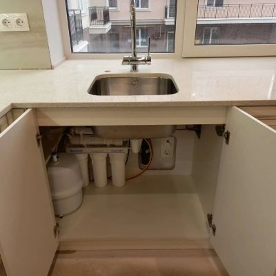 Установка фильтра для воды