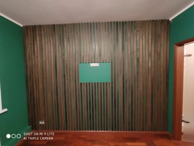 Изготовление и монтаж декоративных реек (baffel)