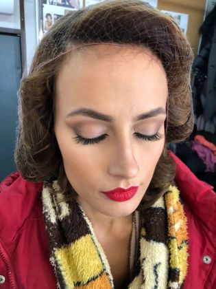 Сценический макияж для актрисы Алёны ,проект «За счастьем»2020г
