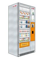 Визуализация торгового автомата — ракурс 1