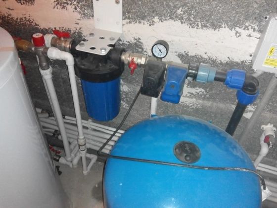Автоматика подачи воды из скважины