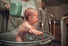 Фотосъемка таинства крещения
