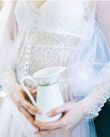 Будуарное платье, утро невесты 