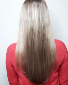 Холодное наращивание волос, объём + длина