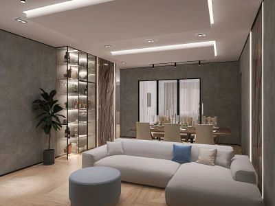 Гостиная в современном стиле