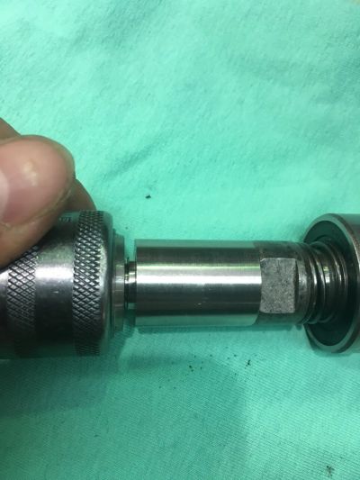 Переходная втулка для удлинения сверлильного патрона. Нестандартный шаг резьбы.