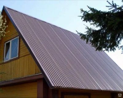 Крыша из профнастила 