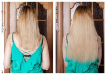 Ленточное наращивание волос, 40 лент, 50 см