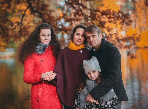 Семейная фотосессия в парке