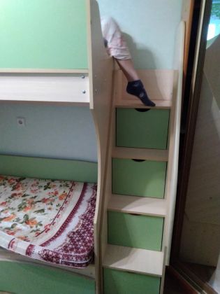 Сборка мебели, детская двухъярусная кровать