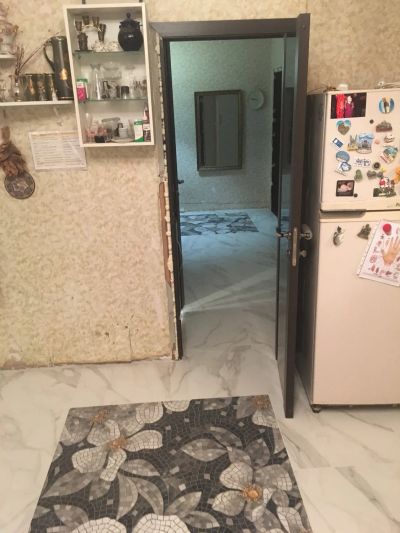 Монтаж электрического тёплого пола, самонивелирующая стяжка, монтаж крупноформатного керамогранита