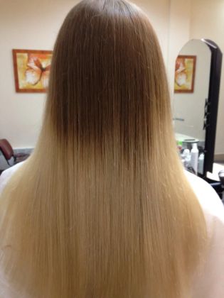 Стрижка и лечение на длинные волосы