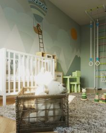 Дизайн и визуализация детской комнаты 