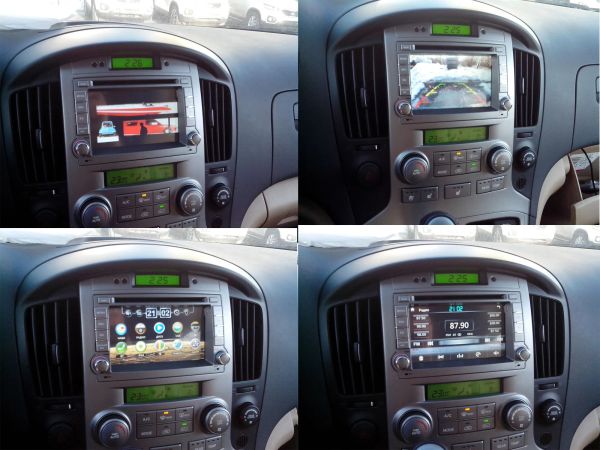 Установлена мультимедийная система с навигацией (Hyundai Grand Starex)