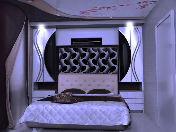 Спальня в малогабаритной квартире (общая концепция)