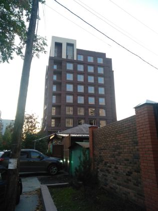 Остекление элитного жилого дома г. Новосибирск ул Чаплыгина 115