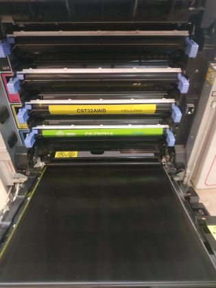 Заправка цветных лазерных картриджей нр А3 формата
