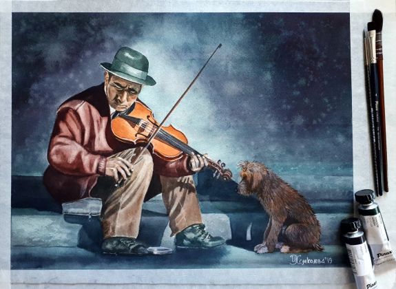 "Одинокий скрипач"