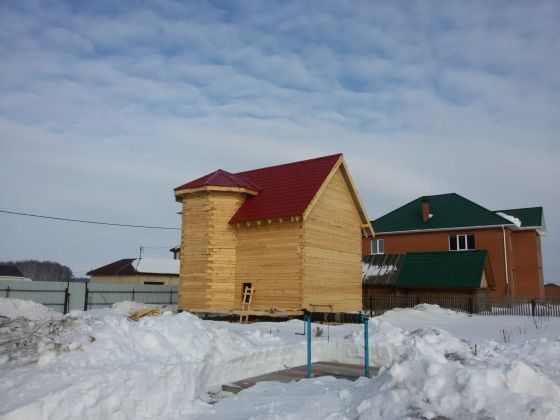 Строительство дома из бруса