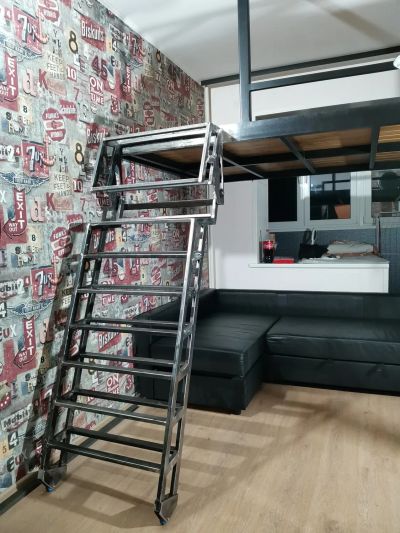 Лестница складная, собственного производства