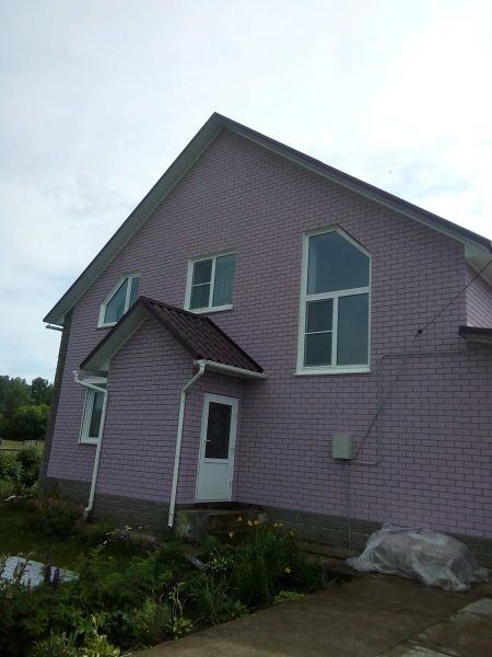 Покраска фасада частного дома