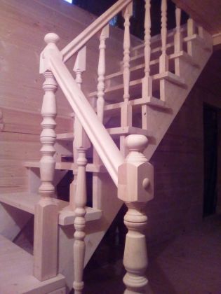 Лестница деревянная, от а - до я.