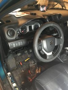 Установка сигнализации Pandora 90BT с автозапуском + на автомобиль Suzuki.