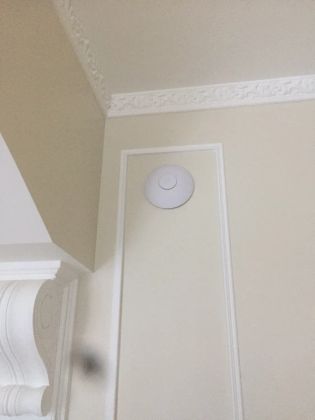 Монтаж/настройка точек доступа WiFi unifi