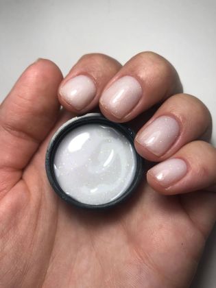 Маникюр + выравнивание ногтевой пластины + покрытие гелем либо гель лаком ( в зависимости от состояния ногтевой пластины ) + крем / масло