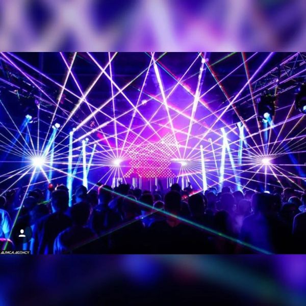 Лазерное шоу в Москве на фестивале The World of Drum&Bass, 16.09.2017, клуб Volta / MAINSTAGE
