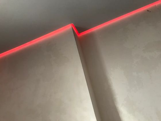Красный цвет светодиодной ленты