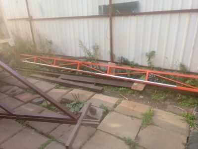 Стрела для антивандального шлагбаума