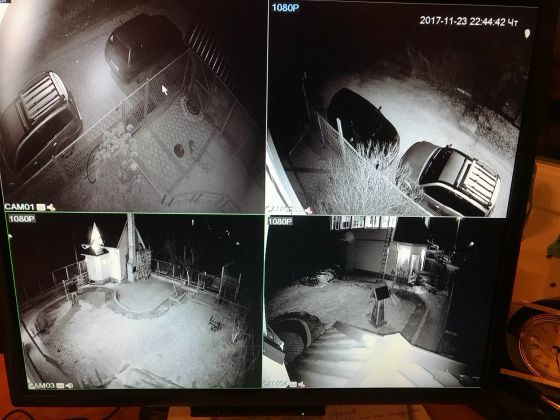 Система видеонаблюдения в загородном доме
