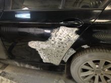 Жестянка на алюминиевых авто BMW 5f10