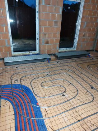 Конвектор и тёплый пол