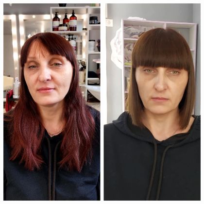 Стрижка и Окрашивание 