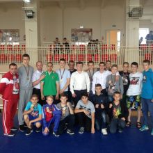 Команда-победительница Первенства Республики Беларусь по боксу среди школьников