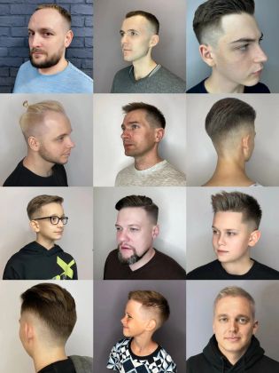 Мужские стрижки 