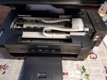 Принтер Epson L210. Промывка системы подачи чернил и головки