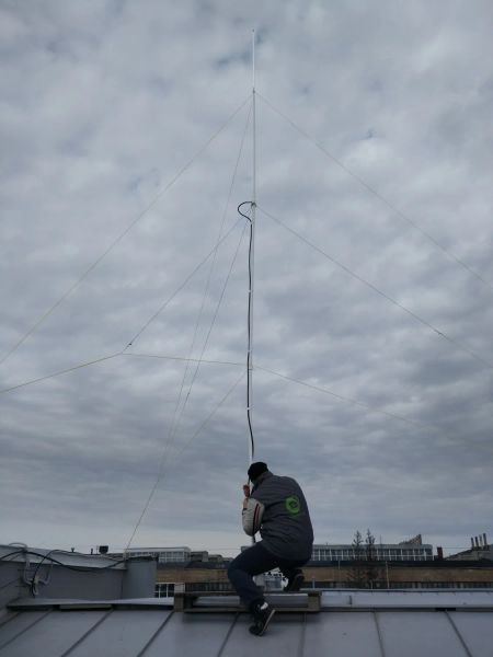 Установка антенны для раций связи си-би диапазона «ТехноМаркет»