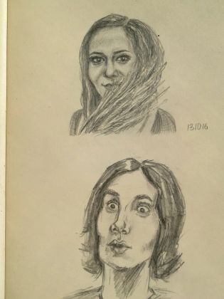 Портреты карандашом.