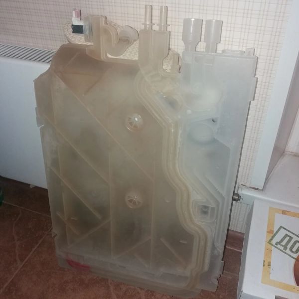 Теплообменник посудомоечной машины после систки
