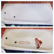 Реставрация ванн жидким акрилом 