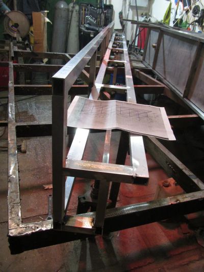 Каркас из алюминия